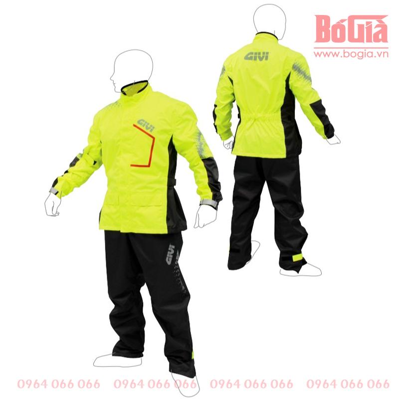 [HCM]Áo mưa bộ givi PRS04 AXNY - Hàng chính hãng Givi