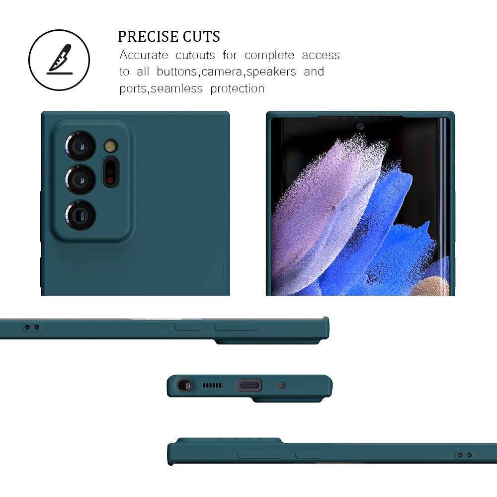 [09] Ốp lưng Samsung chống bẩn viền vuông Note 20 Ultra Note 20 Note 10 plus Note 10 Note 9 Note 8