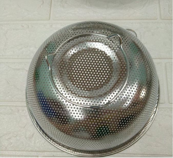 [HCM]Rổ Rá  Đông Nam 27-30cm inox 304 (Tem Vàng)