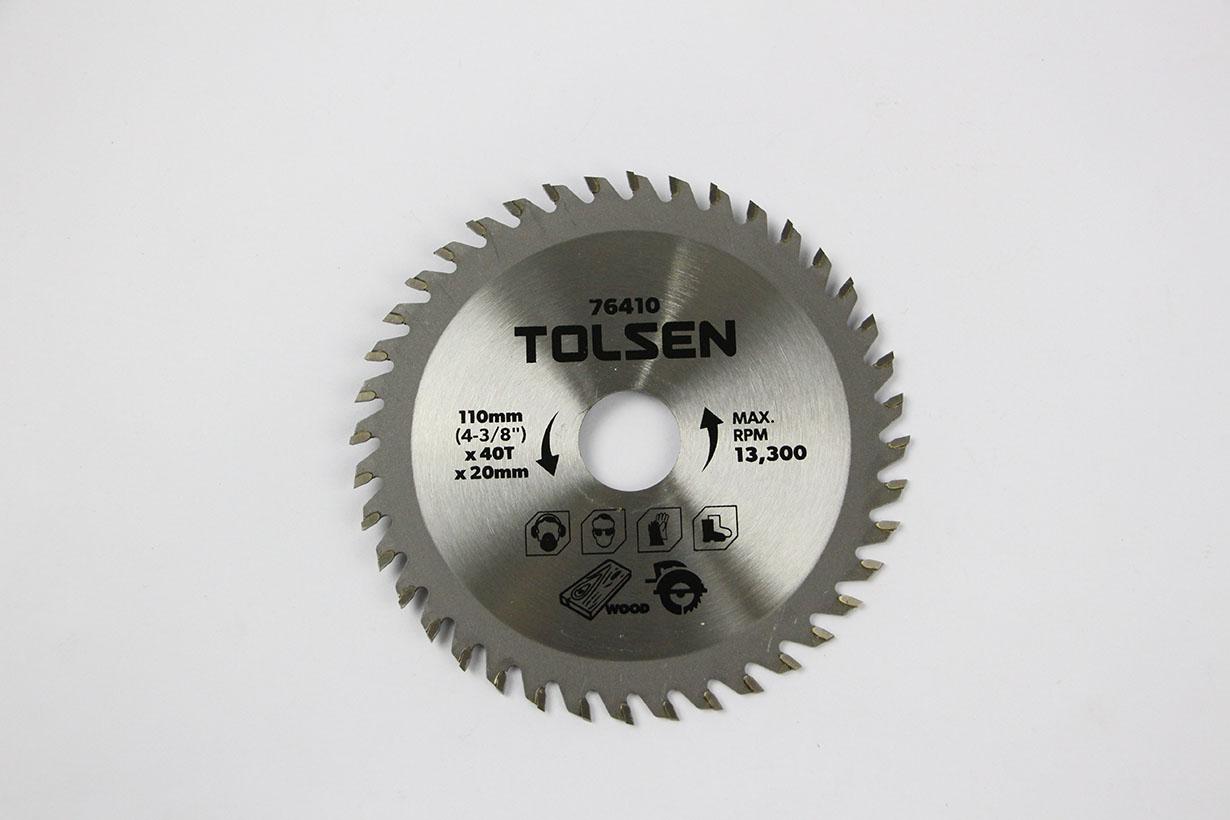 ĐĨA CẮT GỖ 210mm*24 Răng TOLSEN 76440