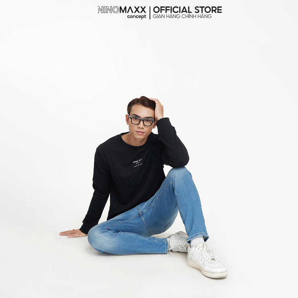 [CÒN SIZE M] Áo hoodies Basic Nam chất liệu cotton pha polyester NINOMAXX  2208029