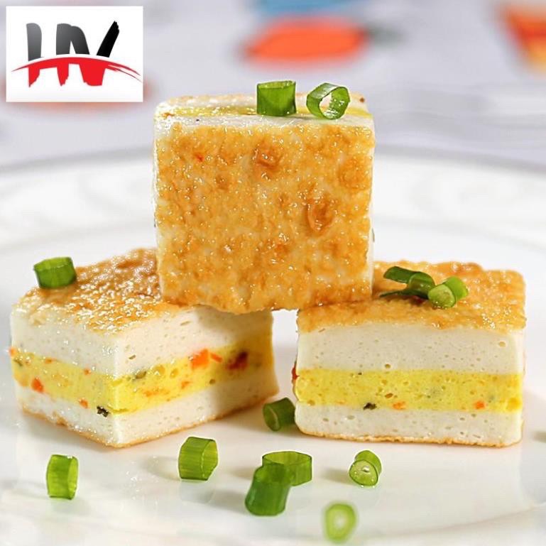 Sanwich cá hồi viên thả lẩu ngon - bịch 500g( giao tphcm )