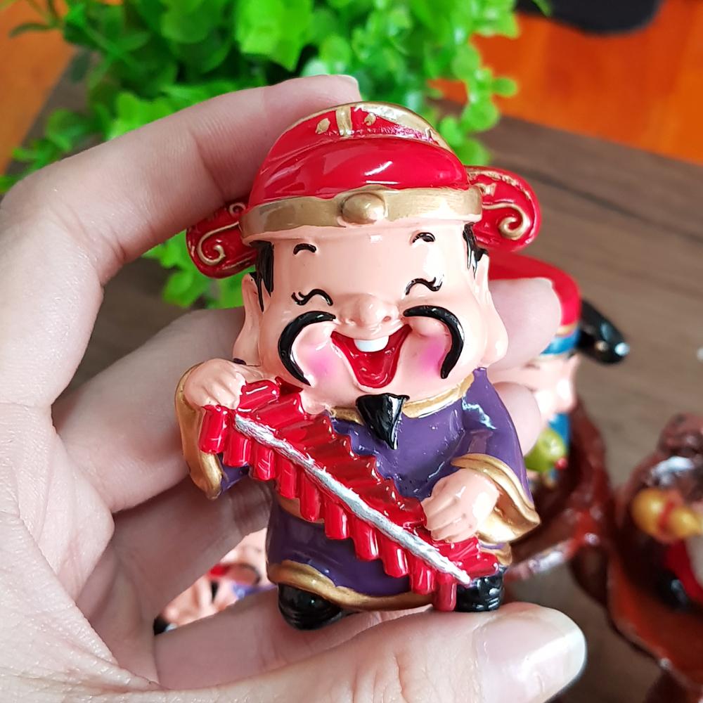 [HCM]Bộ tượng Ngũ Phúc Lâm Môn 6cm hàng cao cấp