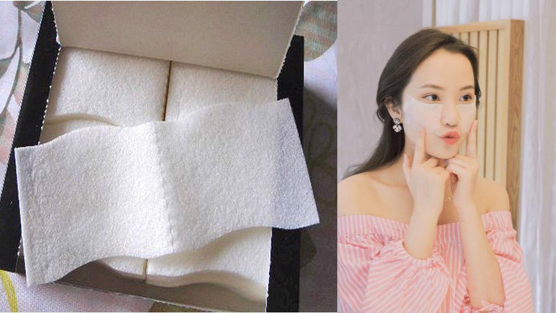 Bông tẩy trang/ đắp dưỡng miếng đôi Silcot Nhật Bản (40 miếng/hộp)