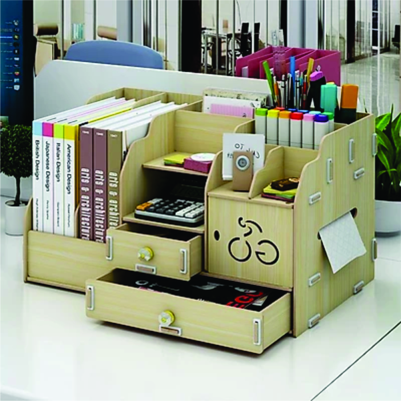 Kệ sách gỗ để bàn VP03