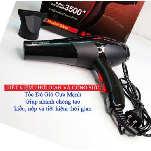 Máy sấy tóc 2 chiều nóng lạnh công suất 3500W Tạo kiểu và làm khô tóc nhanh