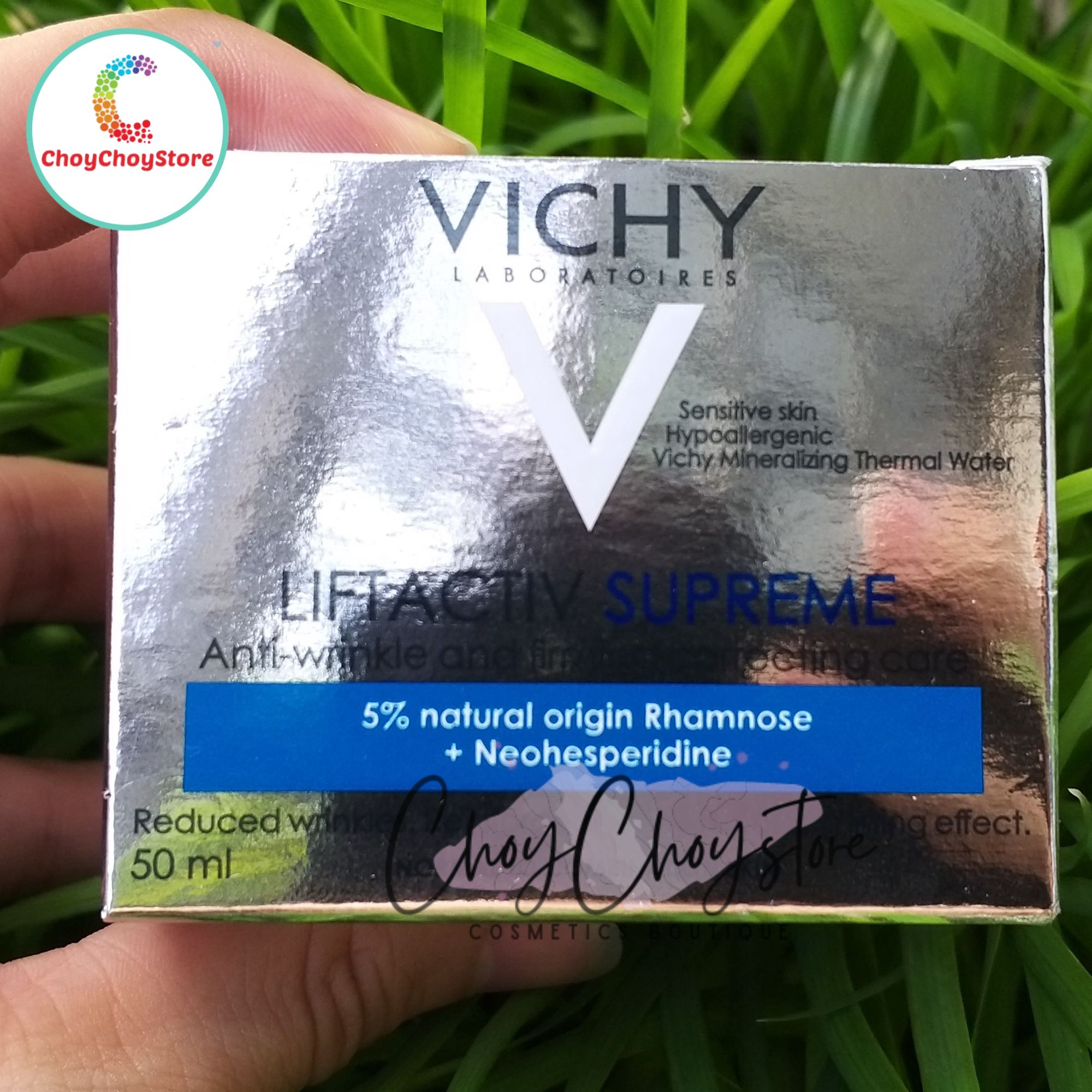 Kem dưỡng Vichy Liftactiv Supreme Jour Day 50ml - Kem dưỡng da ban ngày hỗ trợ quá trình già hóa của da