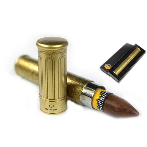Ống đựng XG 1 điếu màu đồng HB-028