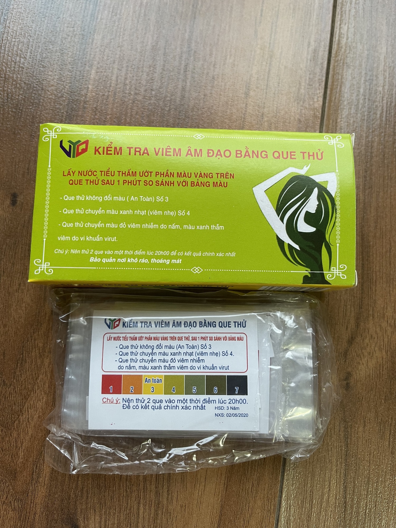 Que thử kiểm tra viêm am đạo