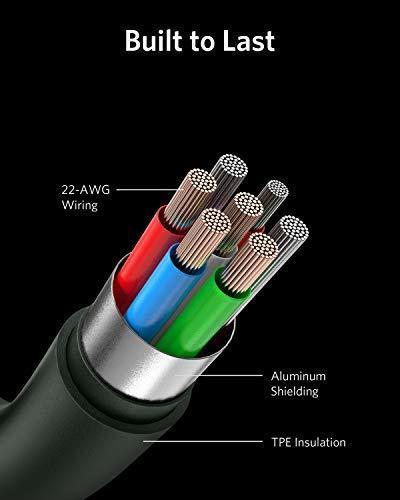 Cáp sạc ANKER PowerLine +II cổng USB-C ra Lightning (sạc nhanh cho iPhone, iPad)