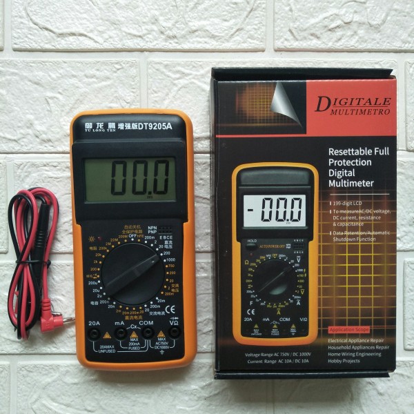 Đồng hồ đo điện vạn năng DT9205A