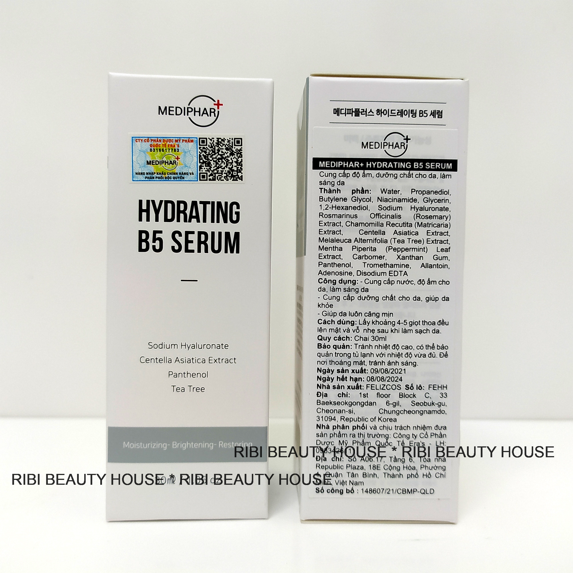 ☑️[Chính Hãng-Có Tem Cty] B5 Mediphar Serum Cấp Nước, Phục Hồi Da MEDIPHAR 30ml