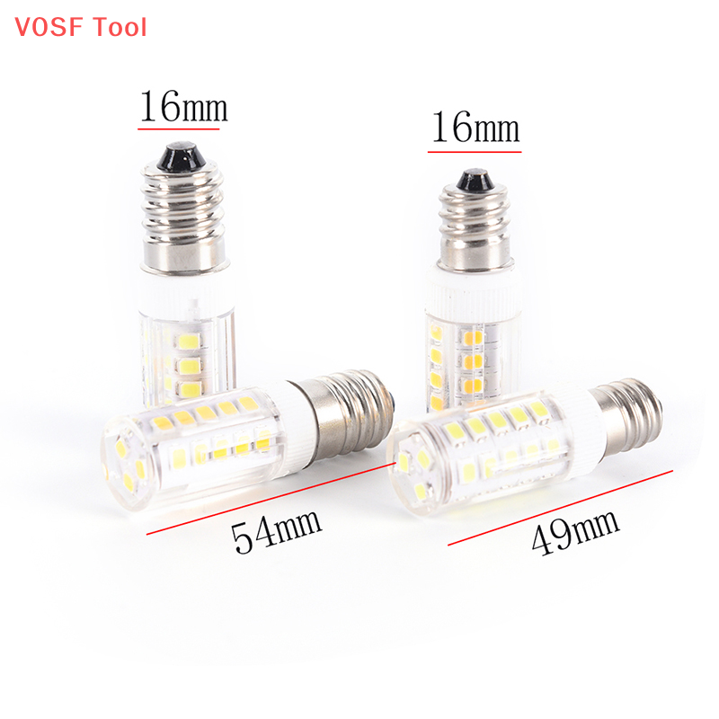 V0SF Tool E12 E14 Mini Dimmable dẫn ánh sáng đèn chùm Spotlight tủ lạnh tủ lạnh đèn