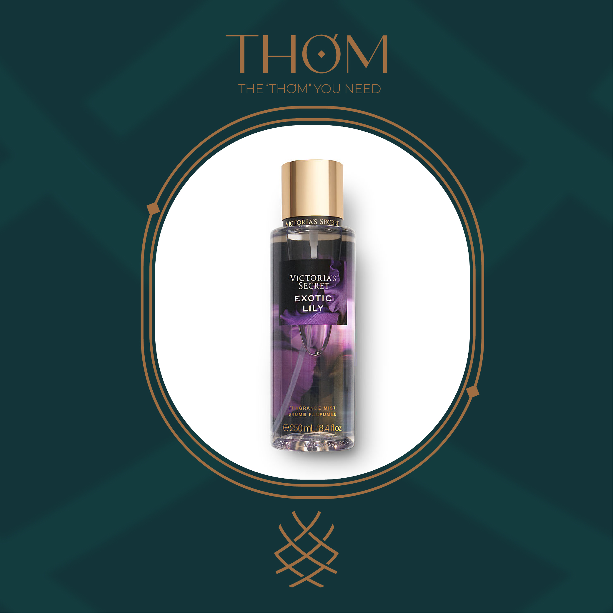 [HCM][BST UNTAMED FLORA] FORBIDDEN ROSE | EXOTIC LILY | LOTUS DESIRE | JASMINE ALLURE| Sản Phẩm Xịt Thơm Toàn Thân Victoria’s Secret Fragrance Mist 250ml
