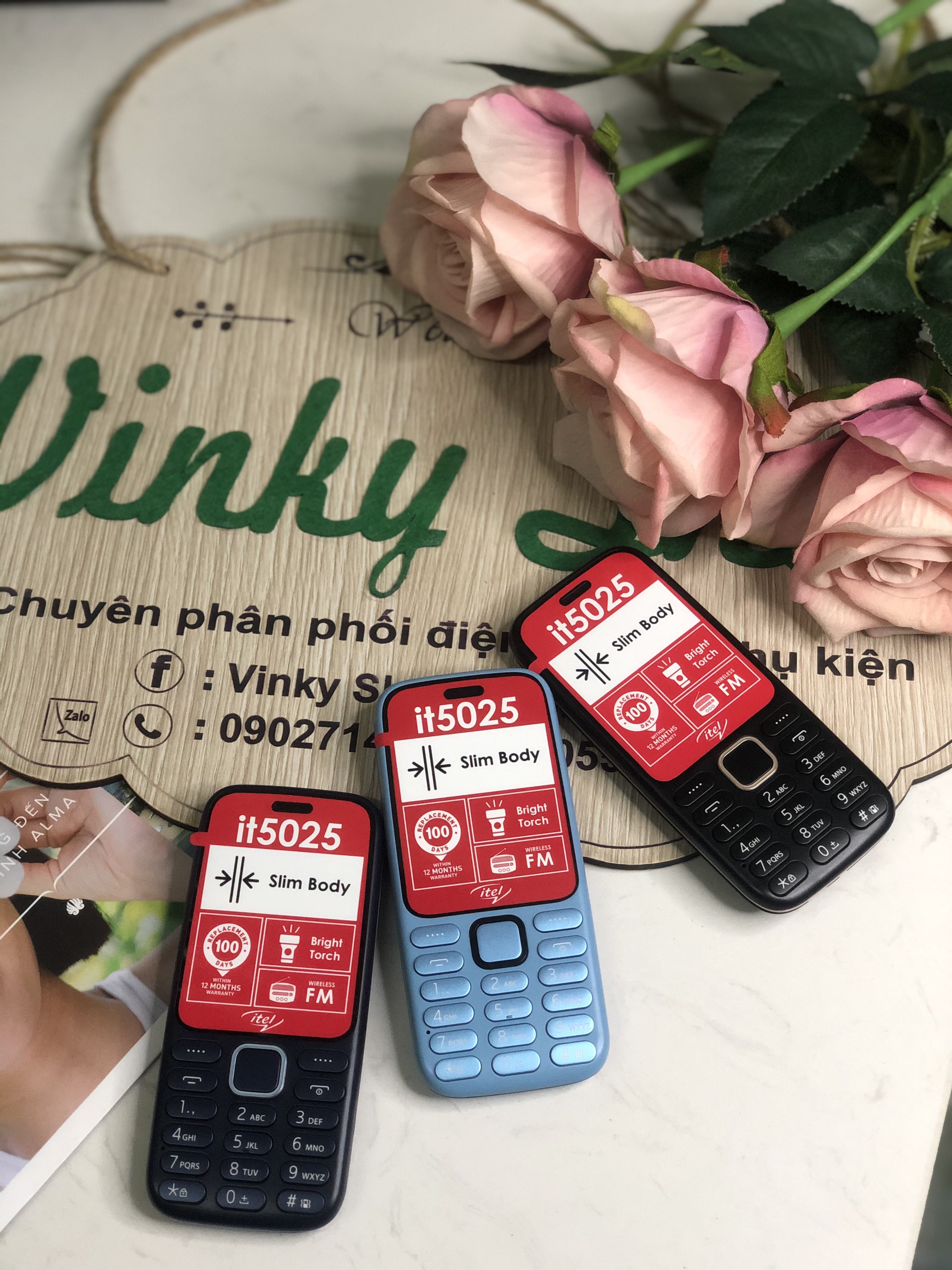 Điện thoại itel it5025 mới Fullbox Bảo hành 12 tháng