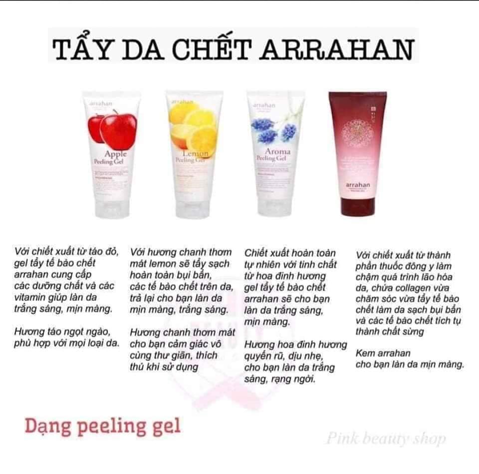 Tẩy Da Chết Arahan Hoa Quả Hàn Quốc