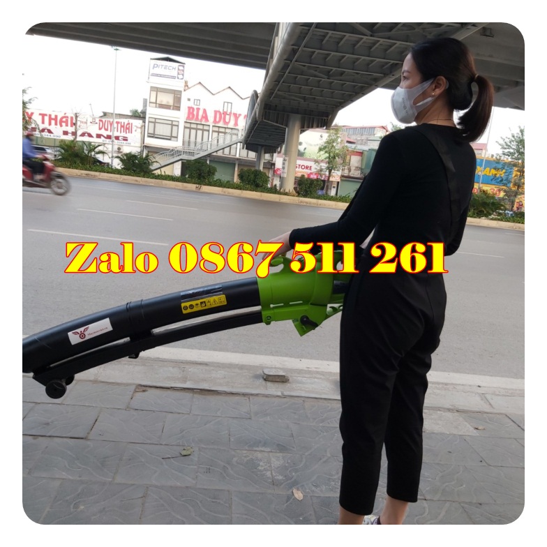 Máy thổi lá cây chạy điện, máy thổi bụi hút bụi đa năng