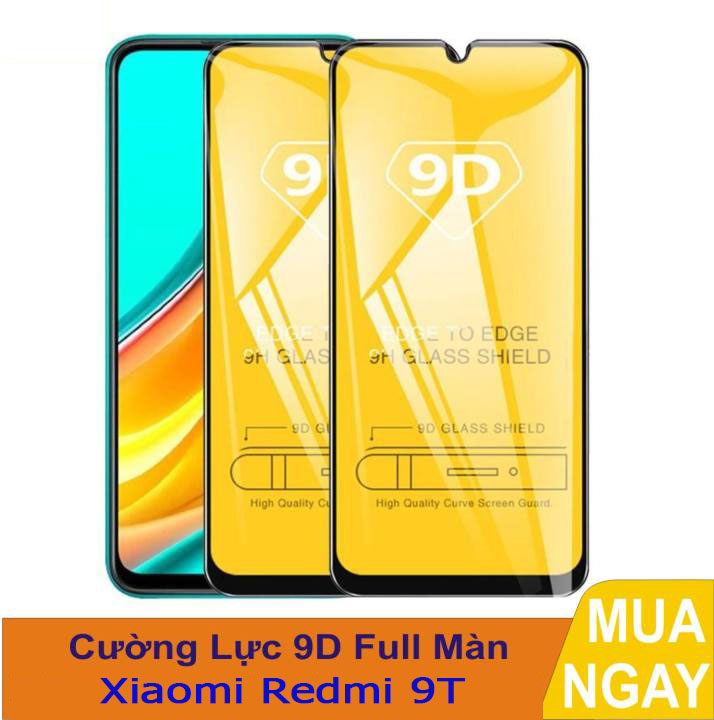 Kính cường lực điện thoại Xiaomi Redmi 9T full keo full màn siêu cứng