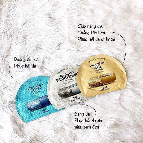 [HCM]Mặt Nạ BNBG Hàn Quốc - Vita Genic Mask 30ml
