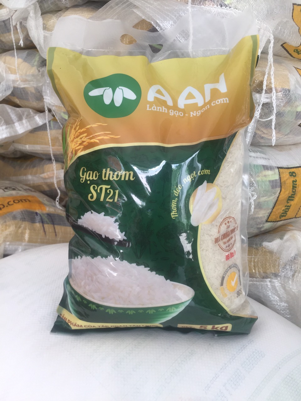 Gạo ST21 ( Túi 5kg ) Tân Long