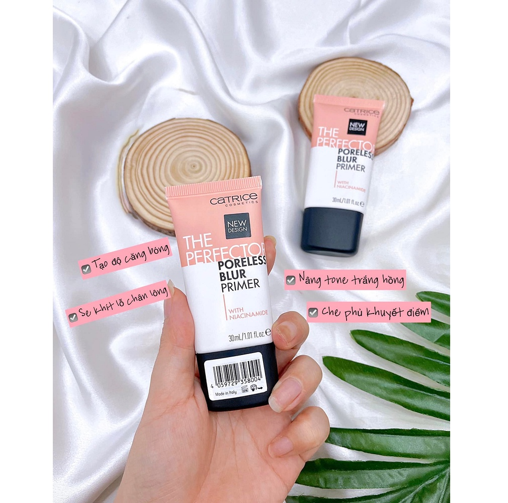 Kem Lót Làm Đều Màu Da, Se Khít Lỗ Chân Lông Catrice The Perfector Poreless Blur Primer 30ml