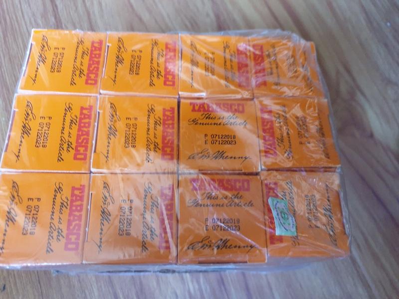 Combo 12 chai sốt ớt đỏ hiệu Tabasco 60ml