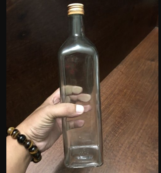 Combo 10 chai thủy tinh vuông 250ml