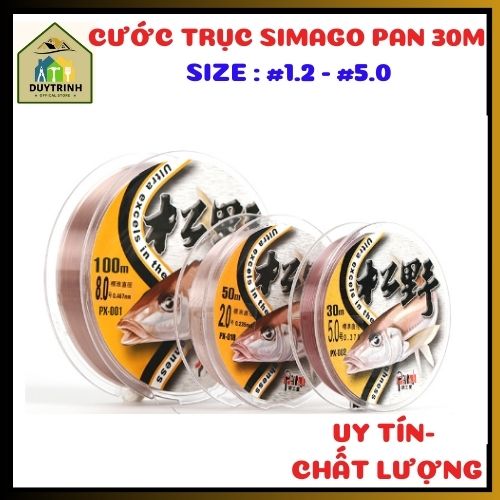 Cước trục simago Pan chính hãng dài 30M [giá rẻ]