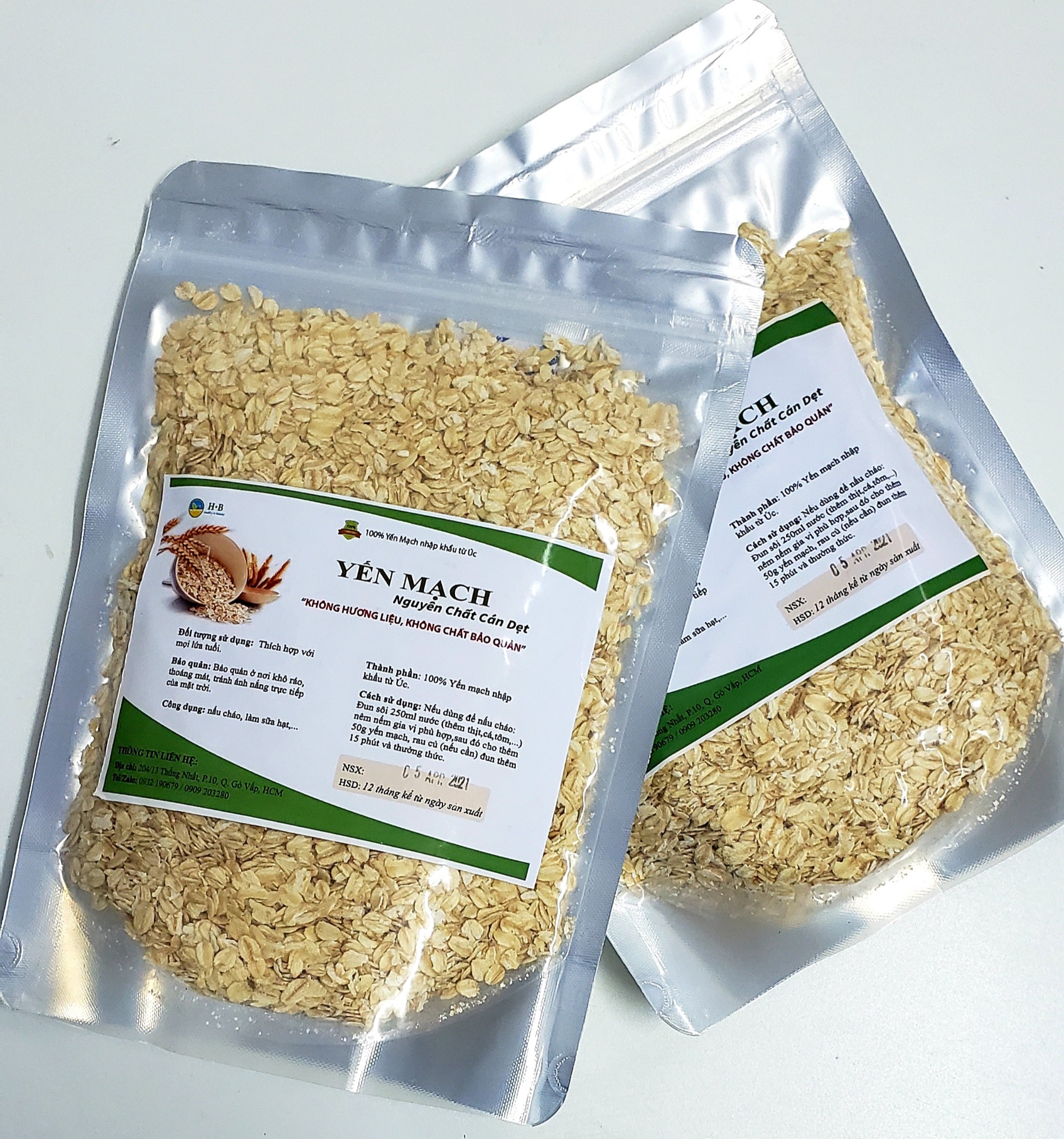 [HCM]Yến Mạch nguyên chất - Nhập khẩu Úc 500g