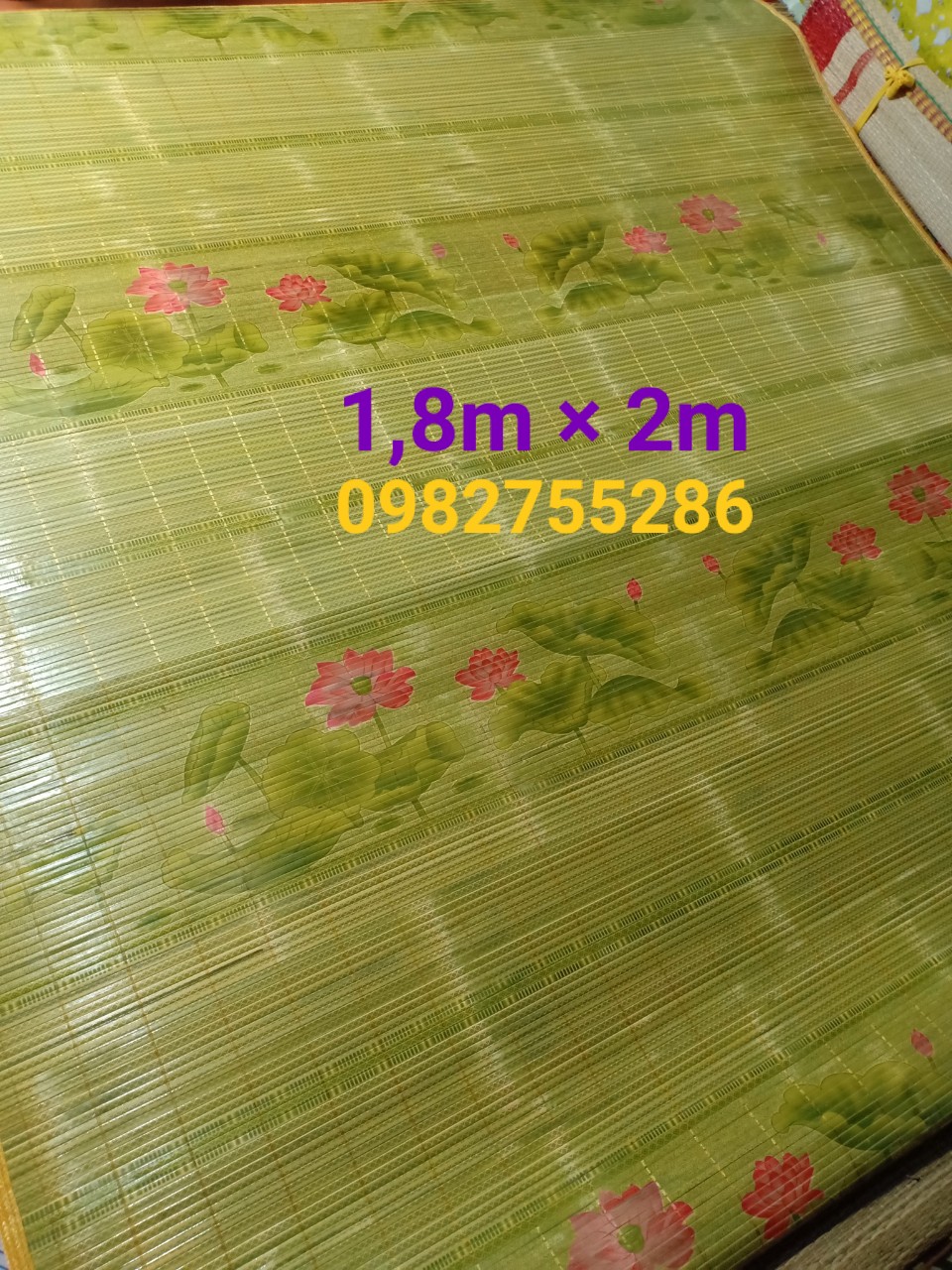 [1,8*2m] chiếu trúc tây bắc in họa tiết 1,8m