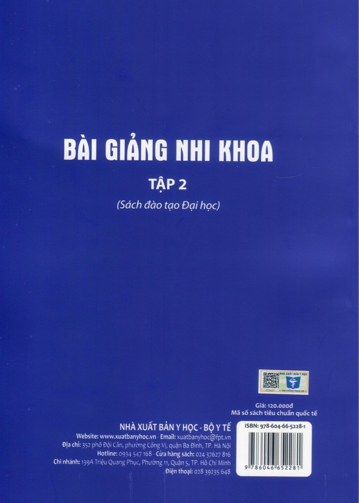 Sách - Bài giảng nhi khoa tập 2 ( sau đại học)