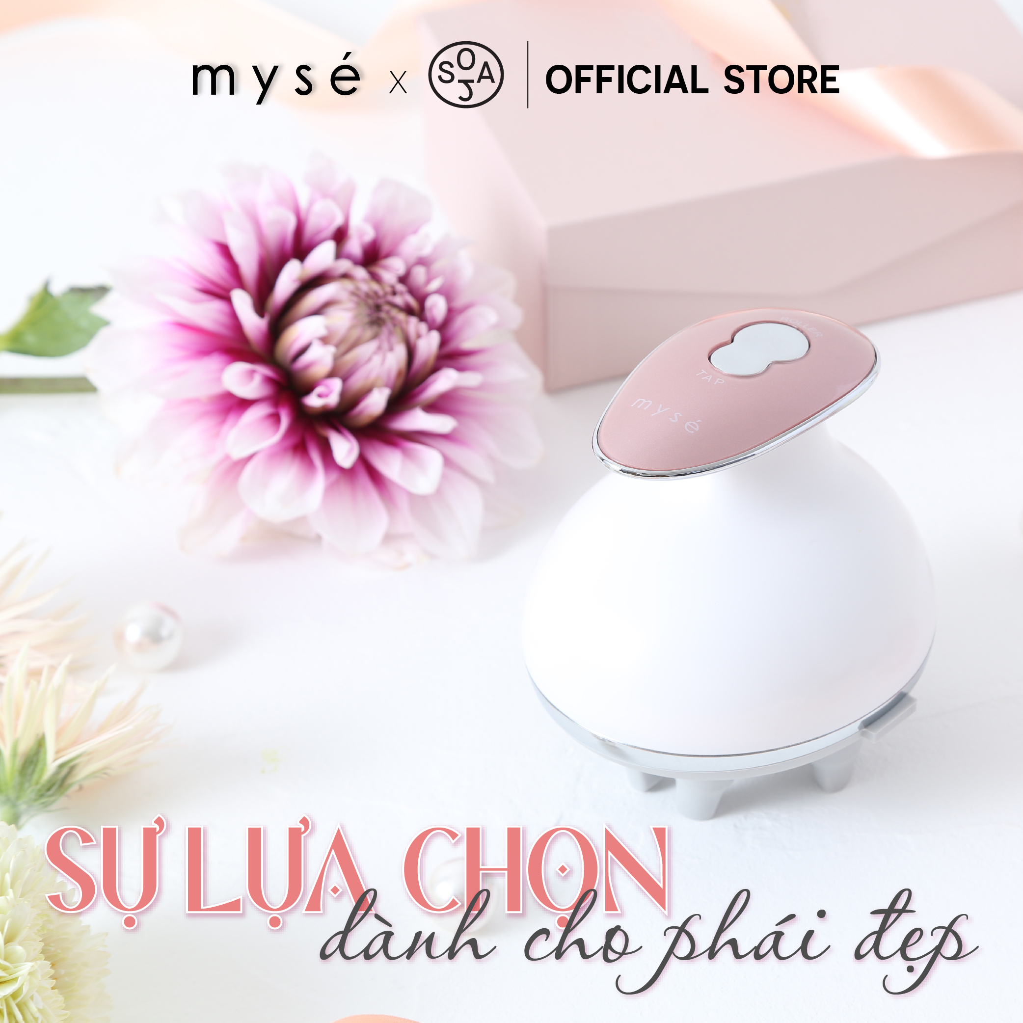Máy massage chăm sóc da công nghệ cao YA-MAN Ltd. Myse