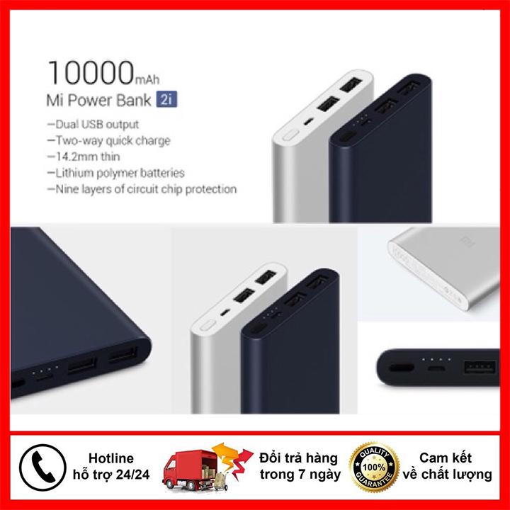 CỤC PIN DỰ PHÒNG CAO CẤP XIAOMI 10000MAH