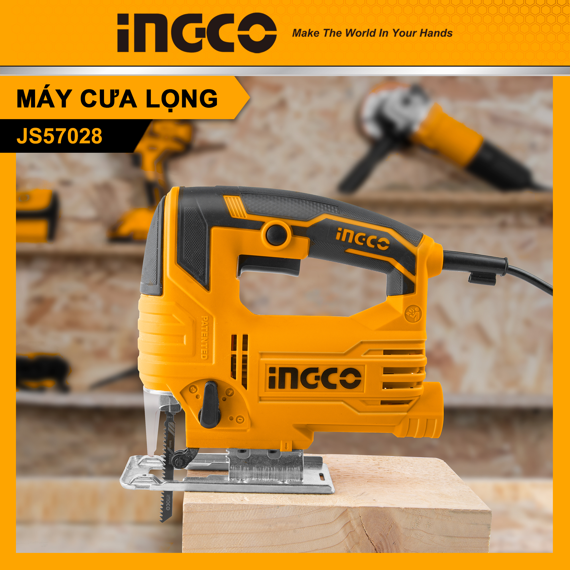 Máy cưa lọng INGCO JS57028