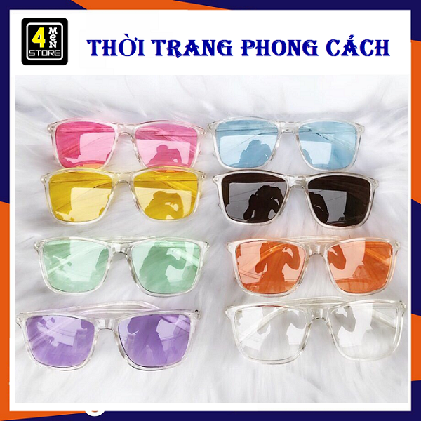 Mắt kính v tây đủ màu - kính mát thời trang sang trọng
