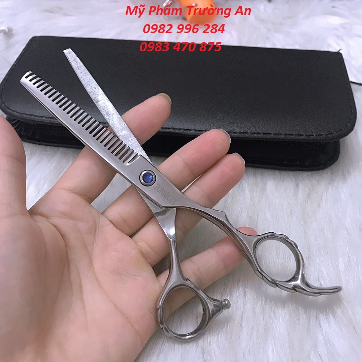 Bộ kéo cắt tóc Nhật Bản cao cấp Tony&guy[mua bộ kéo tặng kèm một bao da ]