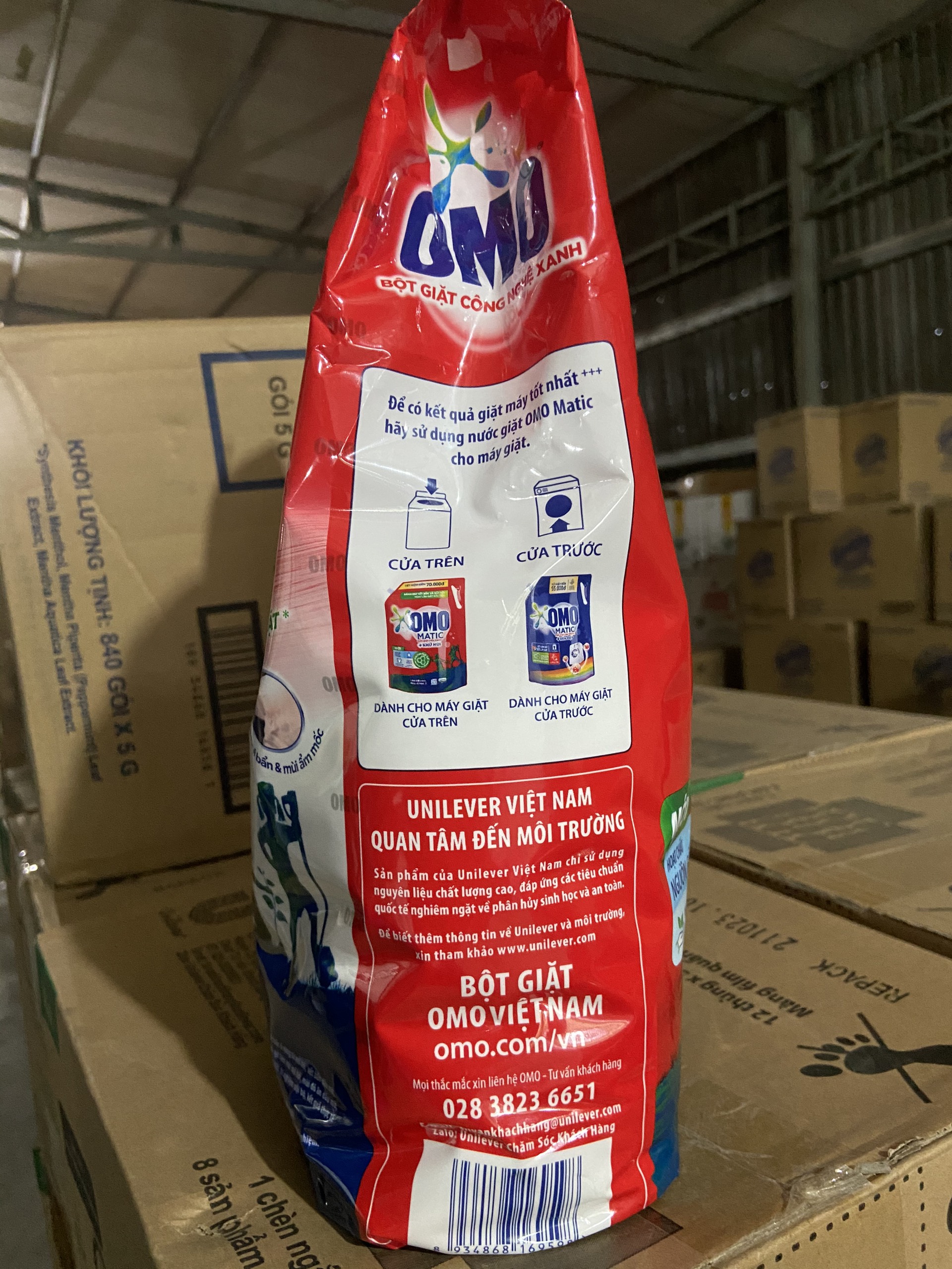 Bột giặt OMO 2.9kg/2.6kg