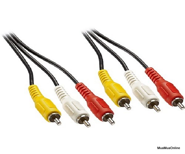 Cáp 6 Đầu Bông Sen Dây 1m5 Đen