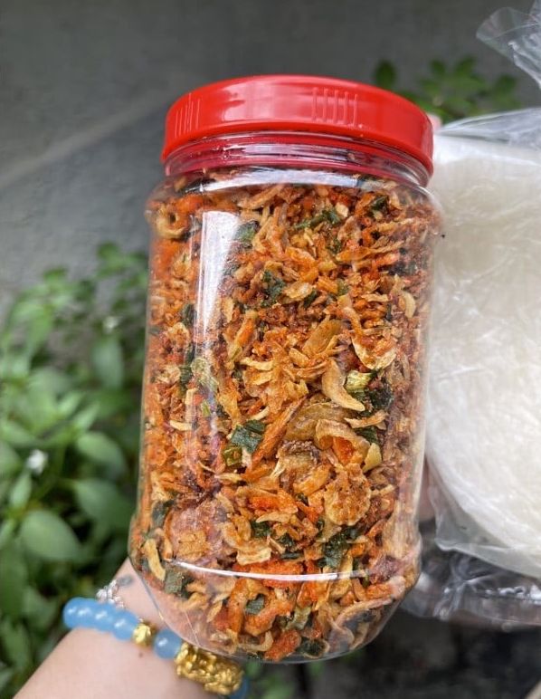 [ Hũ 100gr ] Muối nhuyễn hành phi ruốc sấy hành lá
