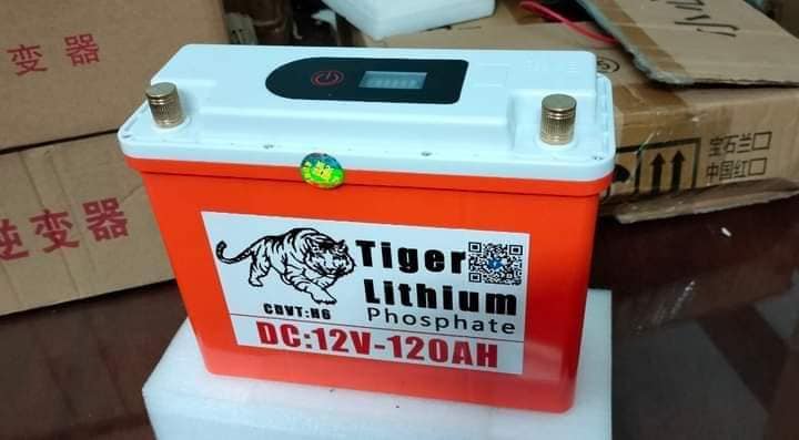 Bình Pin lithium 12V - 120Ah Chống thấm nước -120AH GIÁ TỐT