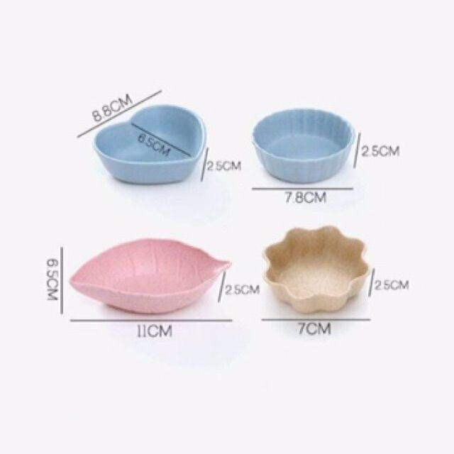 Bát ăn dặm,chén ăn dặm lúa mạch cho bé ăn dặm kiểu nhật