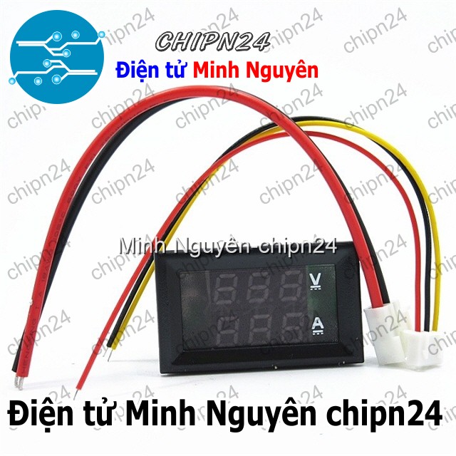 [1 cái] (A124) Module Đo Dòng Áp 0-100V 10A