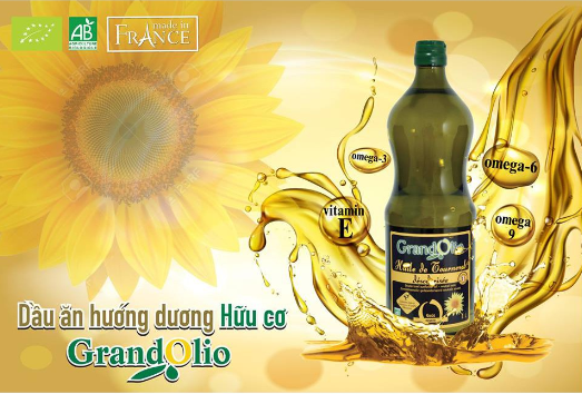 Dầu hạt cải hữu cơ Grand Olio 1L