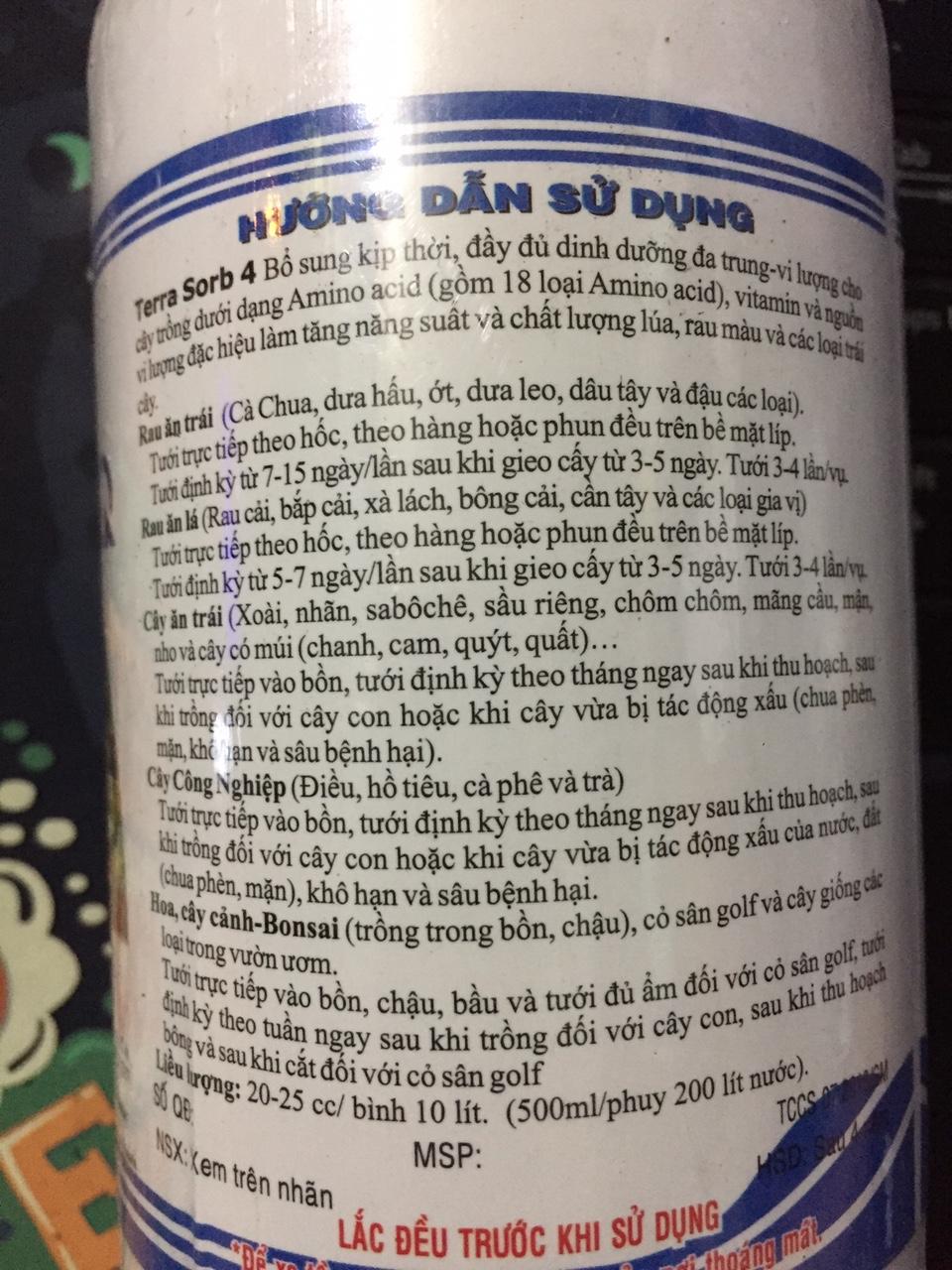 TERRA - SORB4 - SIÊU RA RỄ