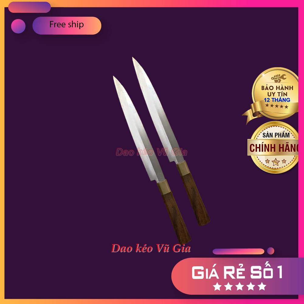 Dao thái sashimi dao phát cây chặt cây thép nhíp