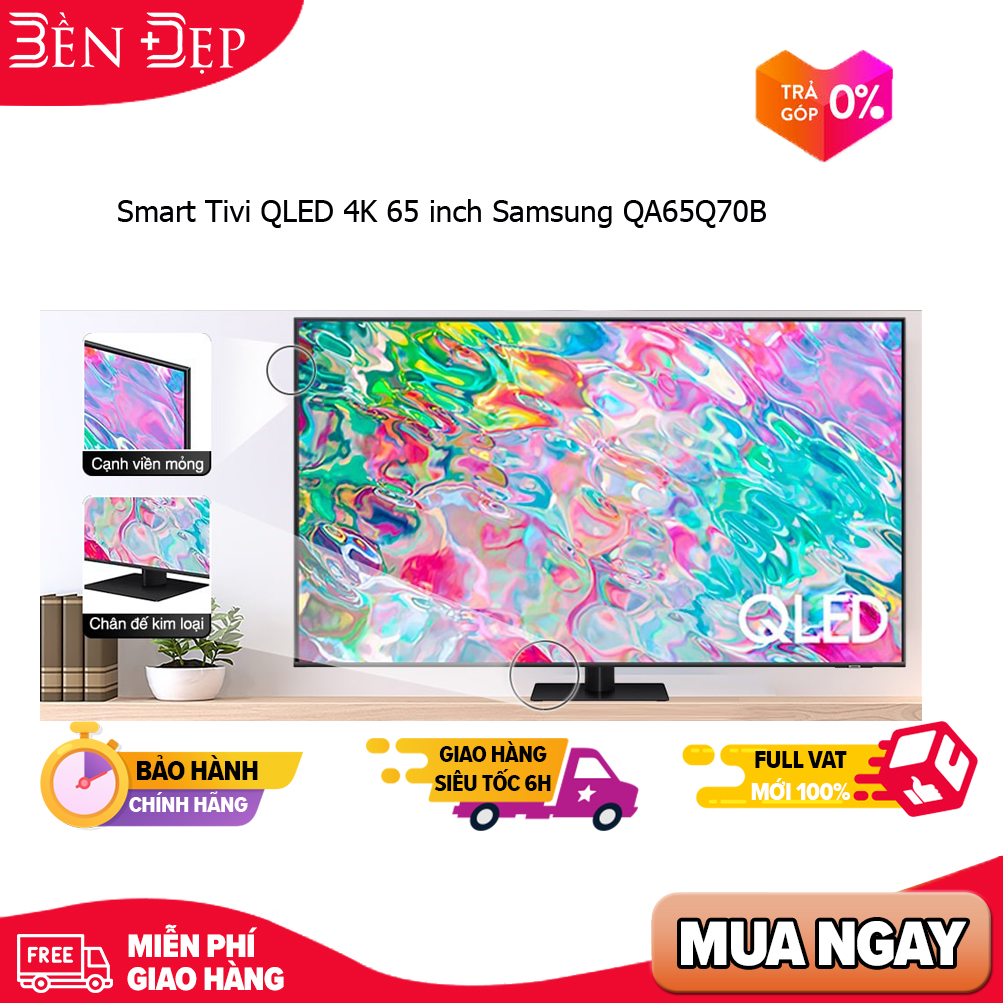 Smart Tivi QLED 4K 65 Inch Samsung QA65Q70B (Giá áp Dụng Giao Nội Thành ...