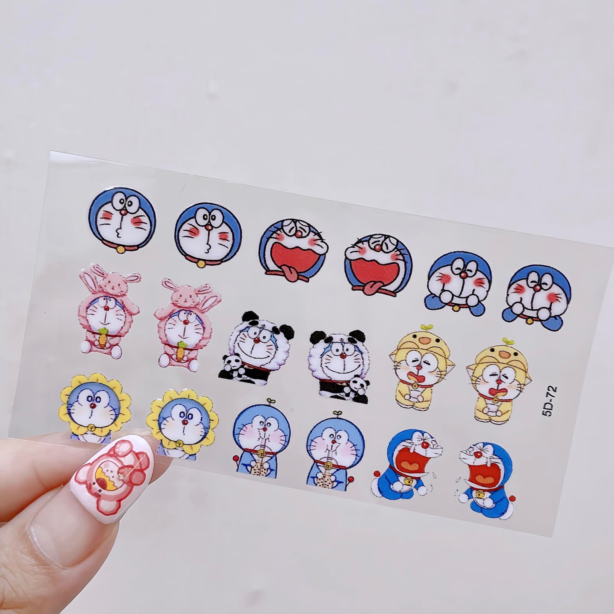 STICKER DÁN MÓNG DORAEMON