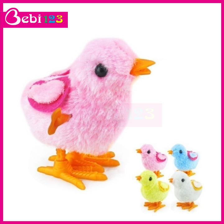 [HCM]Đồ chơi chú gà con vặn dây cót cho bé (giao màu ngẫu nhiên)