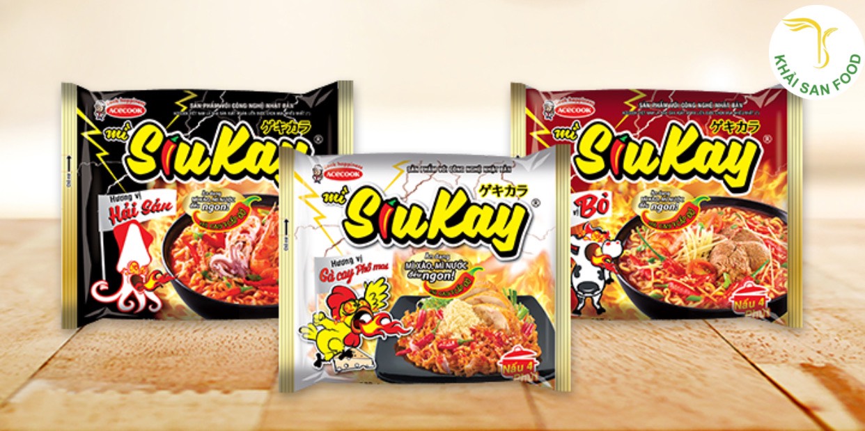 Mì SiuKay gói 128g