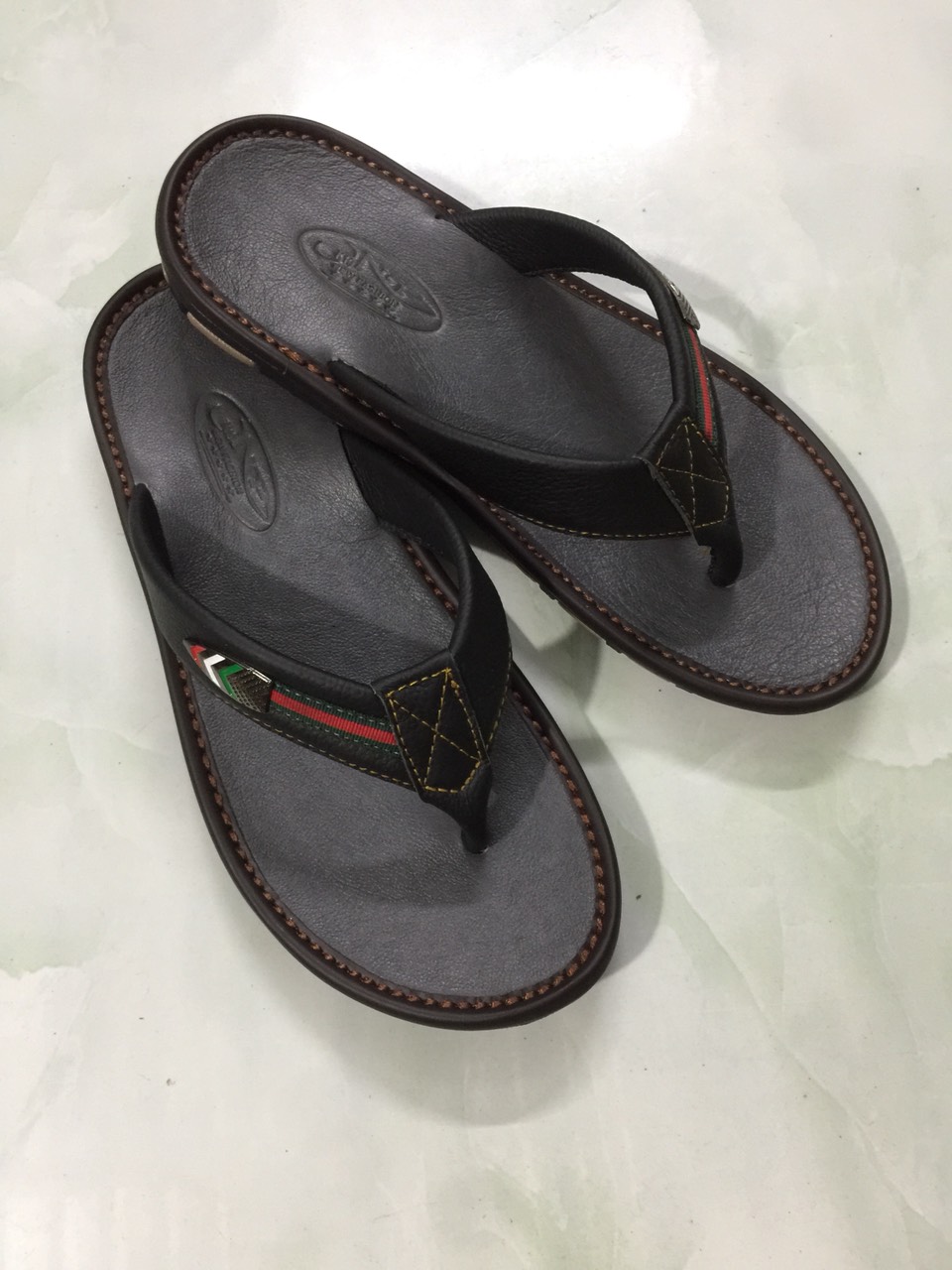 [HCM]dép nam cao cấp da bò 100%